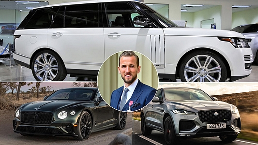 Take A Look At English Striker Harry Kane’s Car Collection