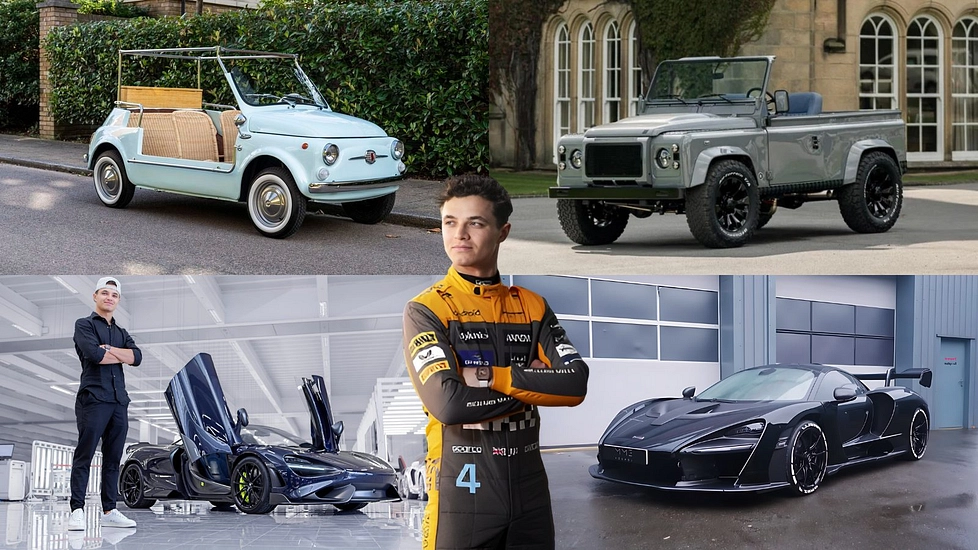 F1 Driver Lando Norris's Car Collection has A LOT of McLarens