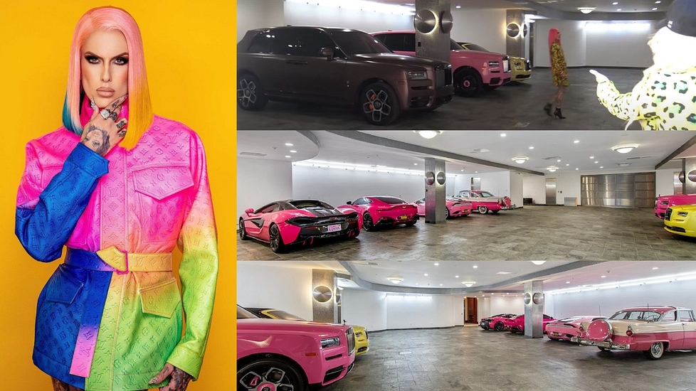 Makeup Mogul Jeffree Star’s Car Collection Is Filled With Bewildering Color Patterns