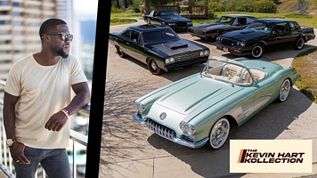 Stand-Up Comedian Kevin Hart's $3 Million Car Collection Is A Restomod Heaven