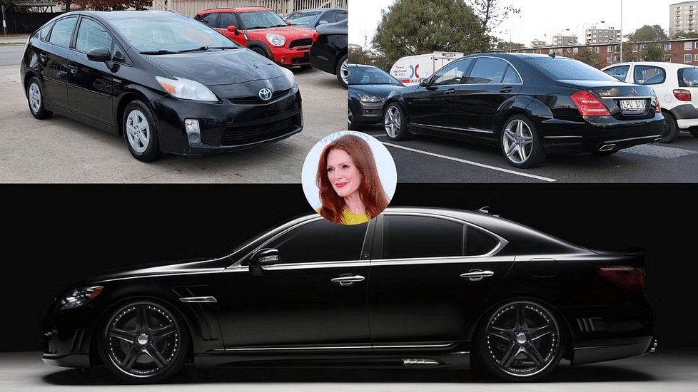 Here is The Gorgeous Car Collection of Julianne Moore