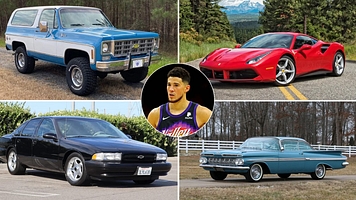 Take A Look At NBA Player Devin Booker’s Car Collection