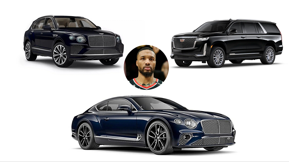 Here is Damian Lillard's Updated 2023 Car Collection