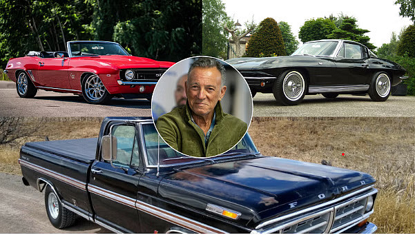 Bruce Springsteen’s Most Valuable Classic Car Collection