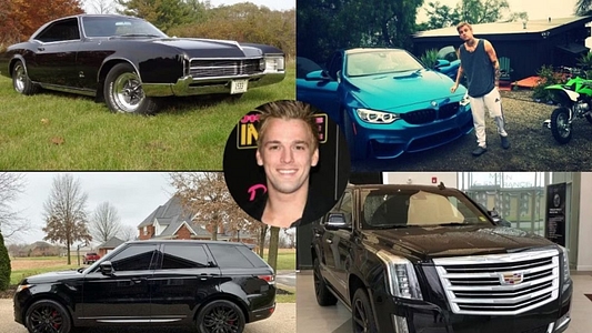 Take A Look At Aaron Carter’s Car Collection