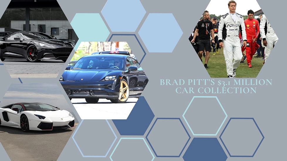 Brad Pitt’s Car Collection Gets Bigger With The All-Electric Porsche
