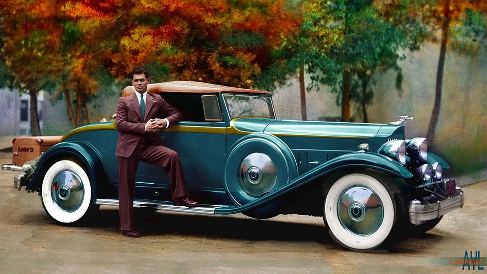 Cruise Through Hollywood Icon Clark Gable’s Classic Car Collection