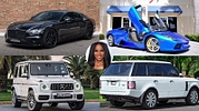 Here is the car collection of Singer Ciara