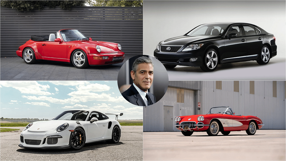 Here is Actor George Clooney’s Updated 2023 Car Collection