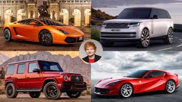 Check Out Ed Sheeran’s Impressive Car Collection