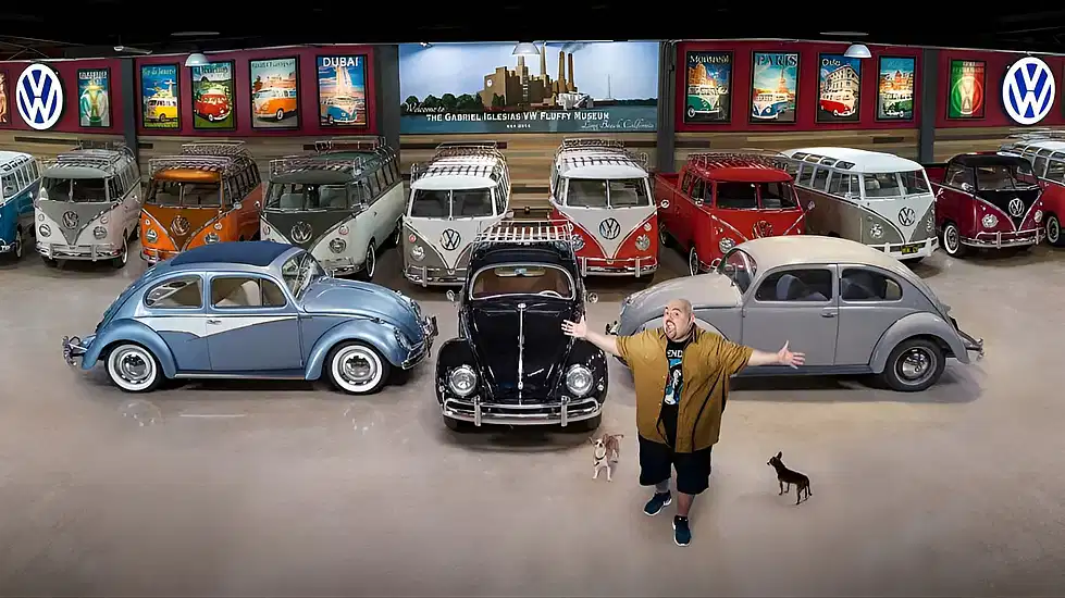 Gabriel "Fluffy" Iglesias's Car Collection Features $3 Million Worth Iconic VW Buses