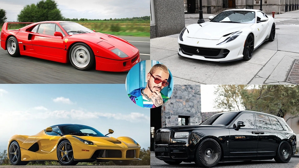 J Balvin Is Living The Dream With His Incredible Car Collection