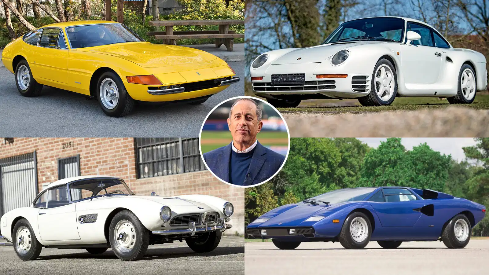 Check Out Jerry Seinfeld’s Unique And Expensive Car Collection