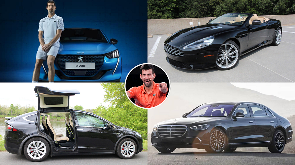 Take A Look At Tennis Superstar Novak Djokovic's Car Collection