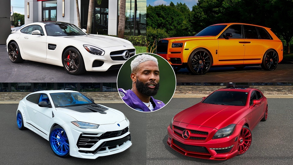 Check Out Odell Beckham Jr’s Exotic And Expensive Car Collection