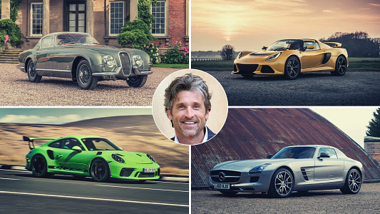 Check Out Patrick Dempsey’s Updated 2023 Car Collection Worth More Than $2 Million