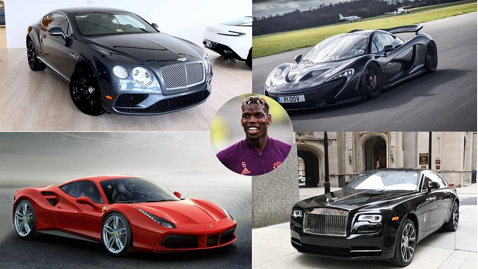 Paul Pogba Has An Insane Car Collection