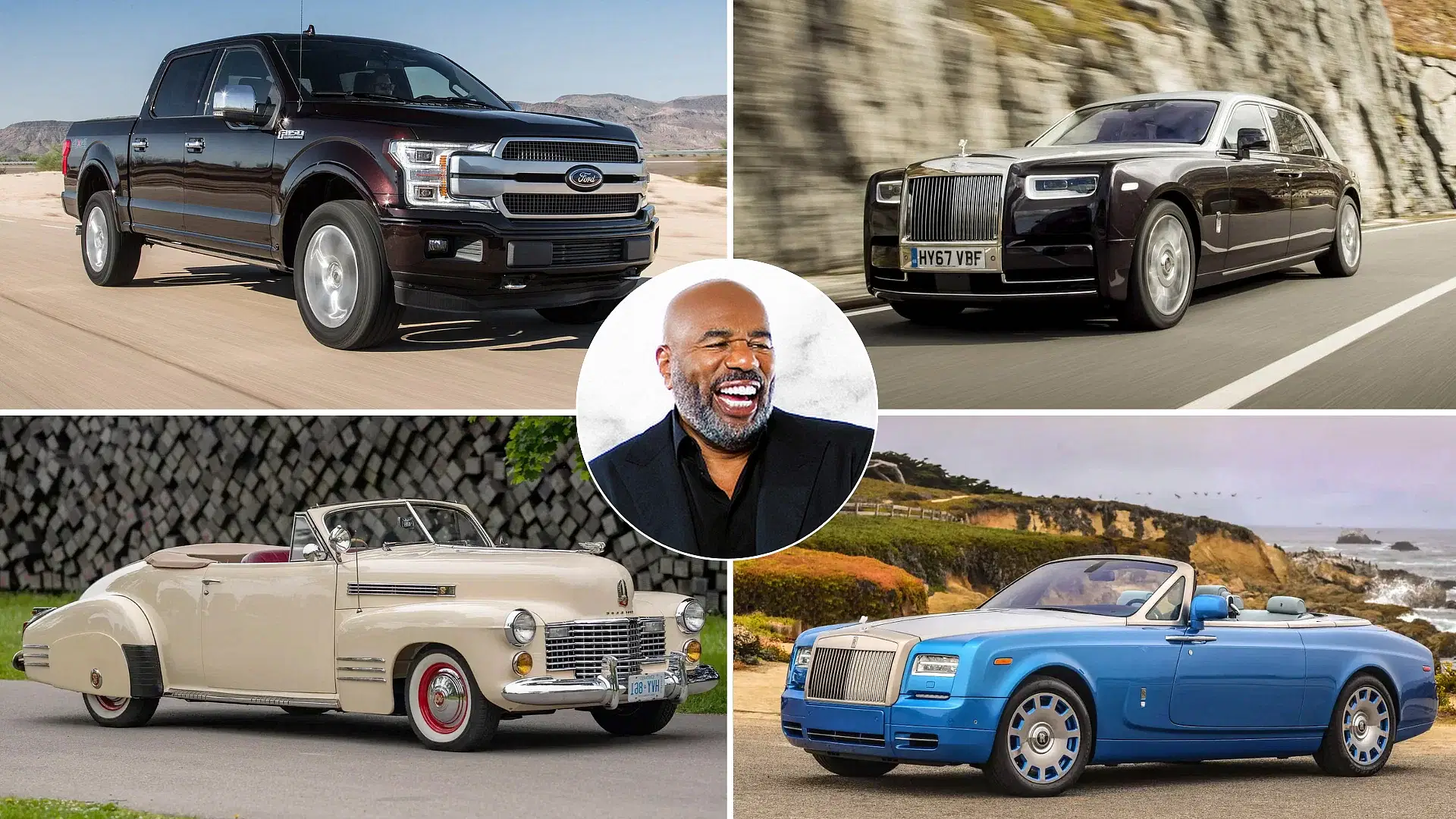 Here Is Steve Harvey’s Updated 2024 Car Collection