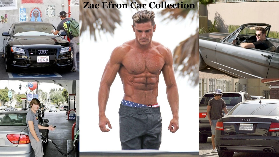 Zac Efron's Car Collection Is Small But Classy