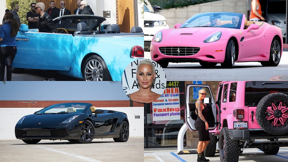 Here’s a look into Amber Rose's Car Collection