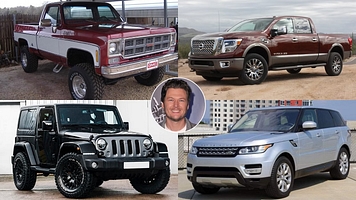 Check Out The Car Collection of American TV Personality Blake Shelton