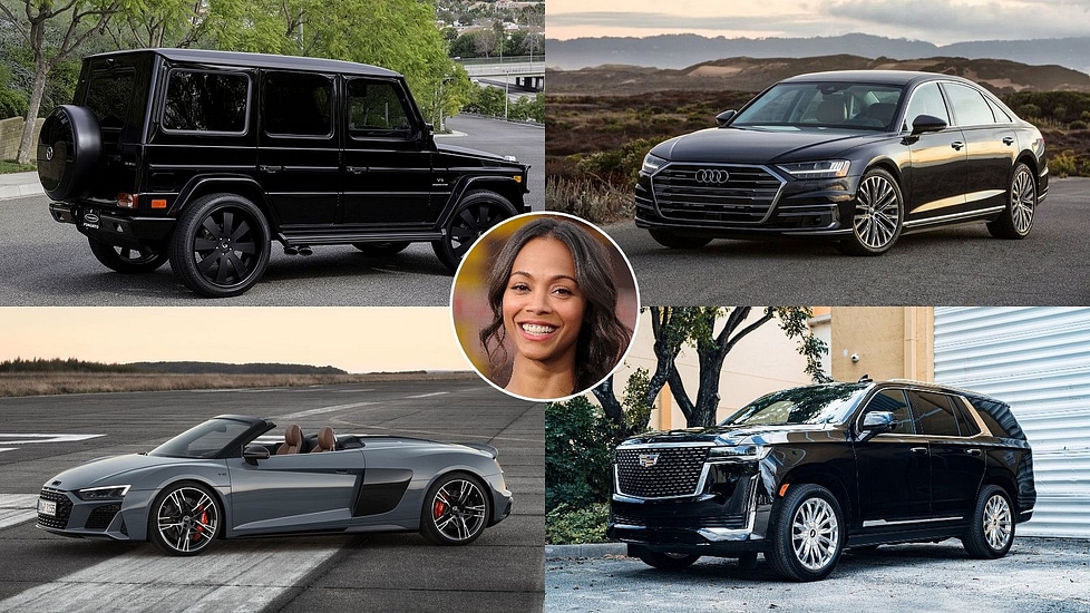 Here is the Car Collection of Zoe Saldana