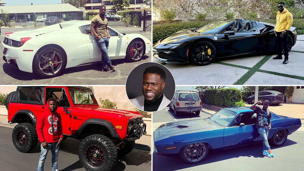Here Is A Look At Comedy Superstar Kevin Hart's Car Collection