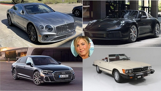 Look At Jennifer Aniston's Eye-Popping Car Collection