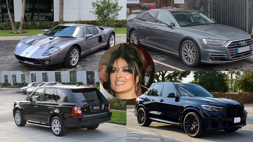 Check Out American Mexican Celebrity Salma Hayek's Car Collection