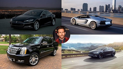 Check Out The Cool Cars In Ryan Reynolds' Car Collection!