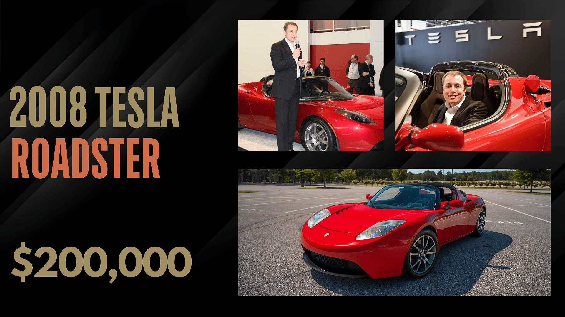 Elon Musk, Car Collection, Tesla Roadster