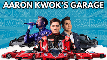 Here is Aaron Kwok, the famous Hong Kong Singer’s Car Collection