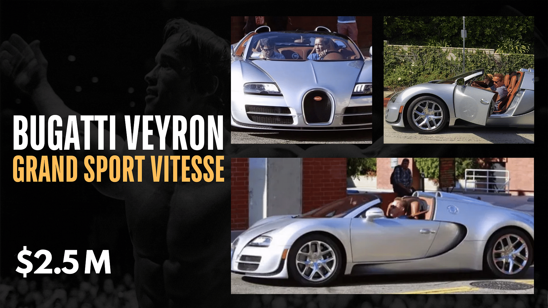 Arnold Schwarzenegger, Car Collection, Buggati Veyron