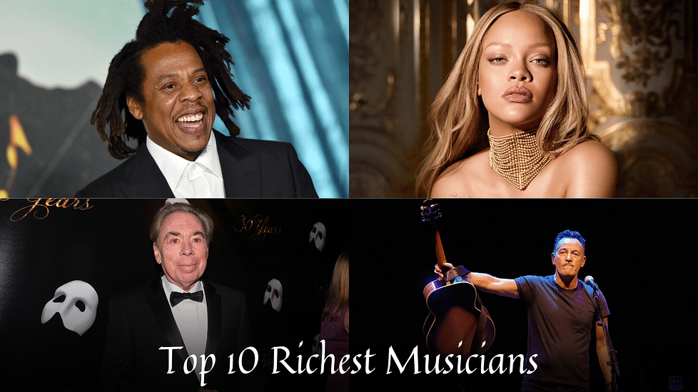 Top 10 Richest Musicians