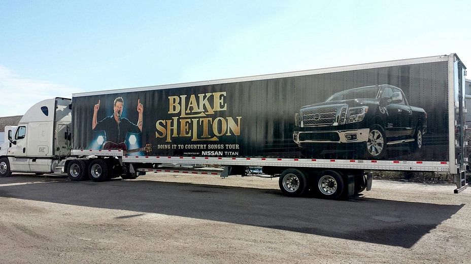 Blake Shelton partners with Nissan Titan