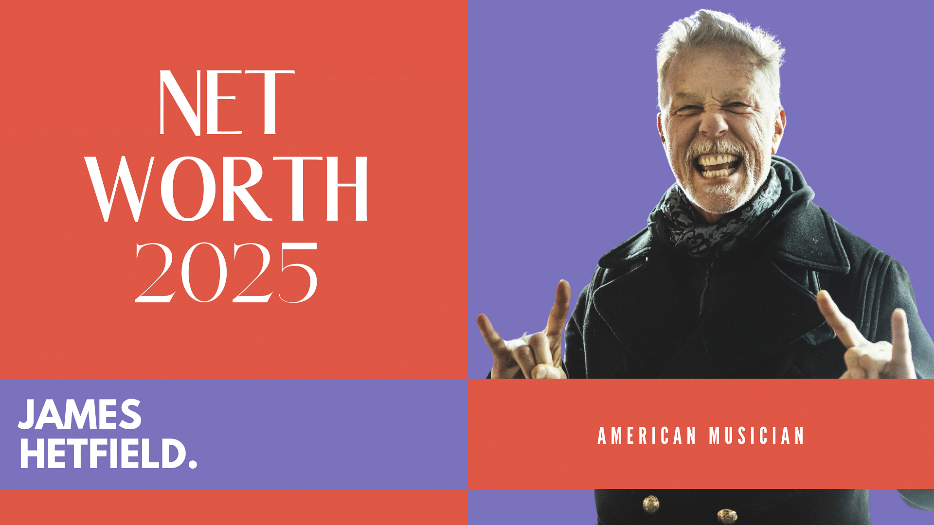 James Hetfield's Net Worth