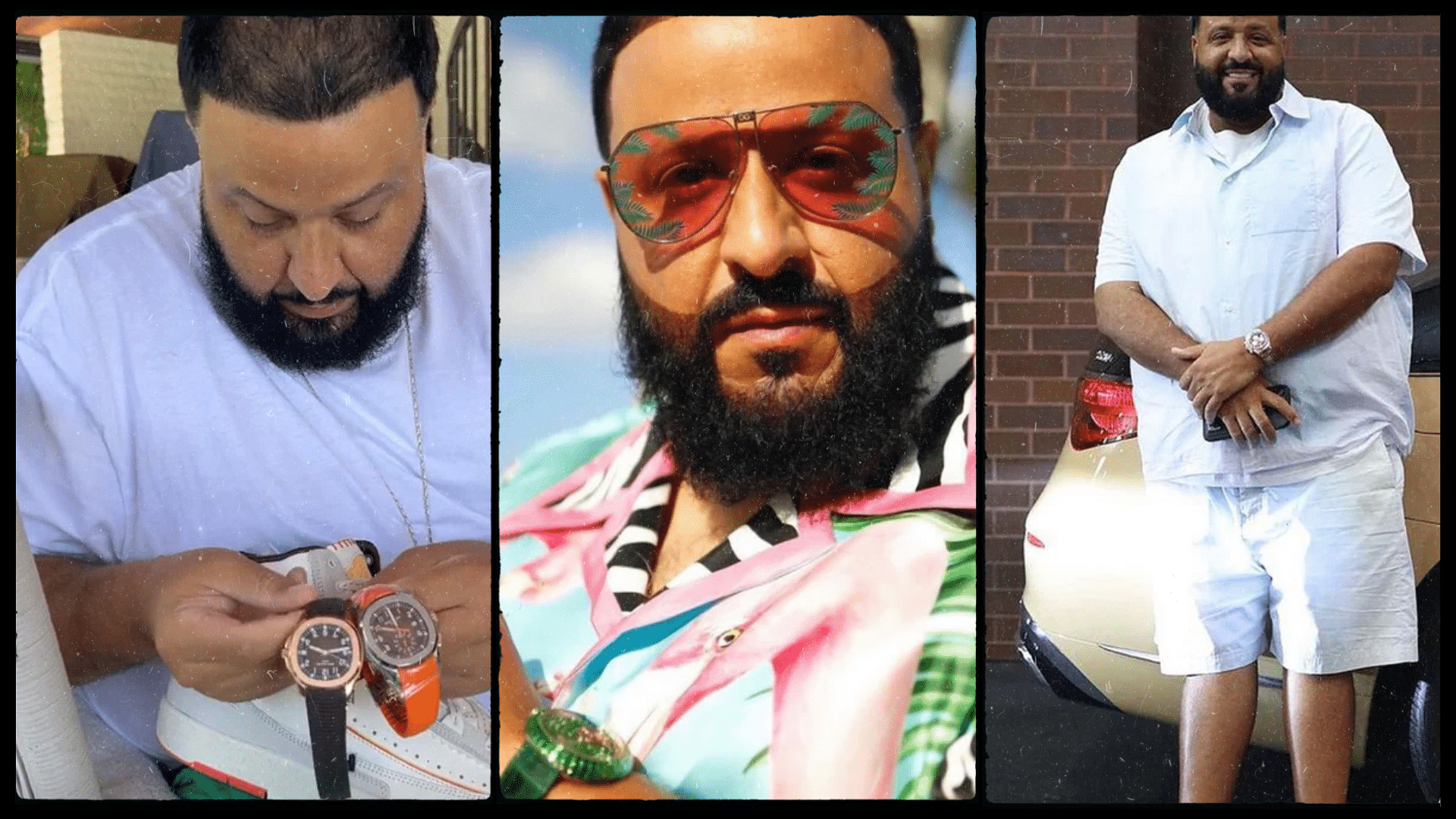 DJ Khaled with his watches