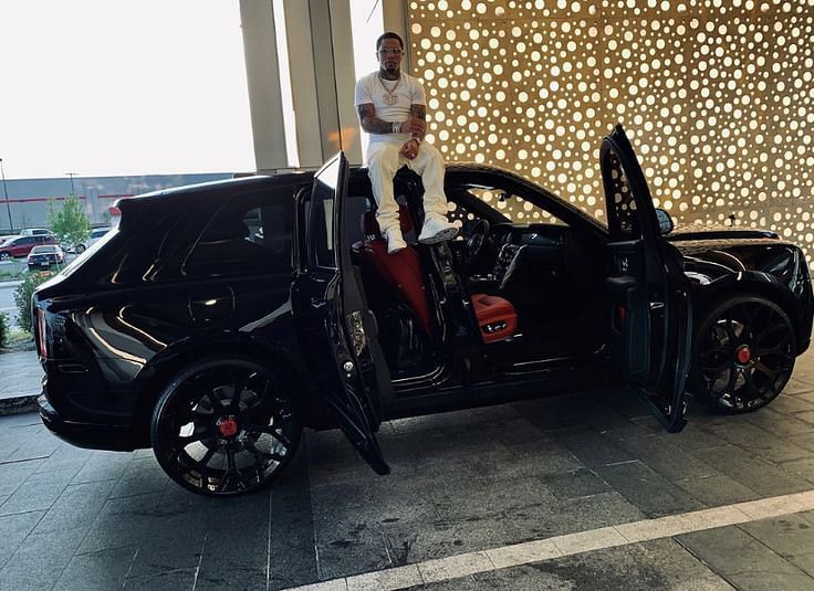 Gervonta Davis' Rolls-Royce Cullinan Black Badge