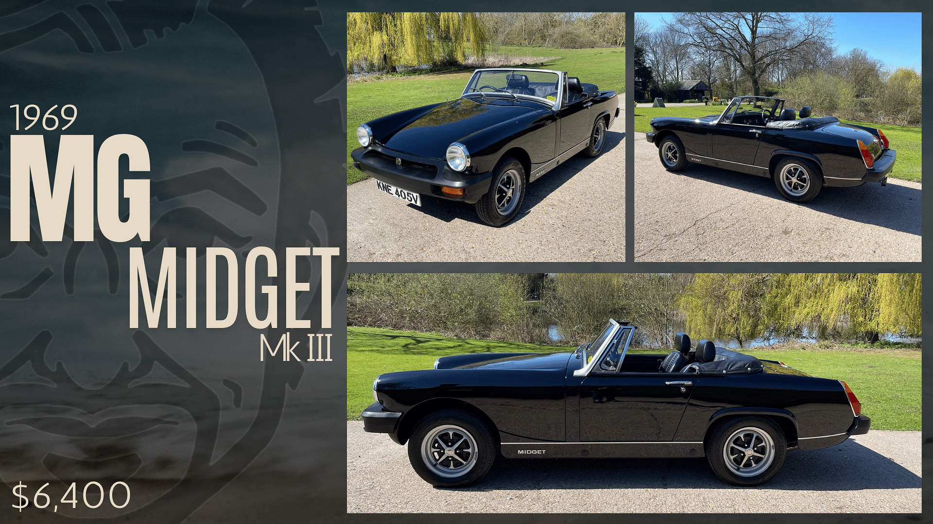 Richard Hammond’s black 1969 MG Midget Mark III