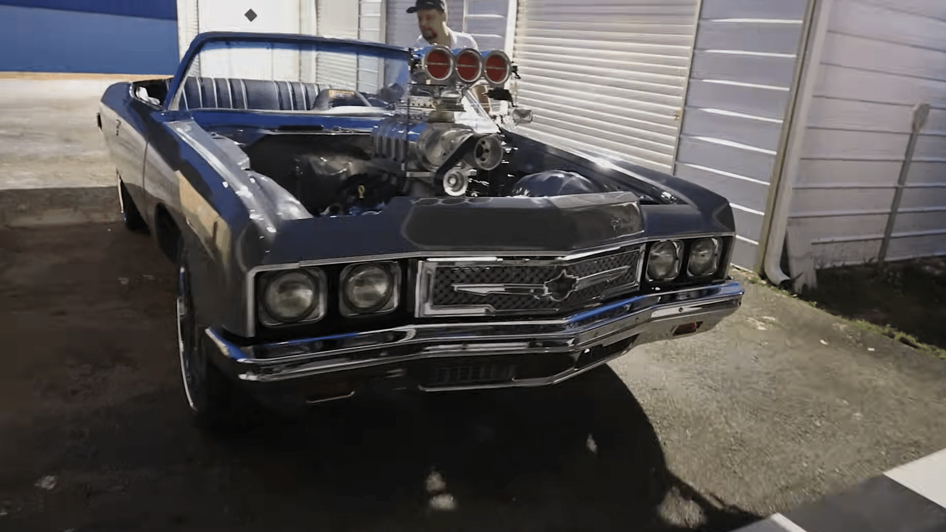 Rick Ross' 1973 Chevrolet ‘Big Blower’ Supercharged Caprice Donk