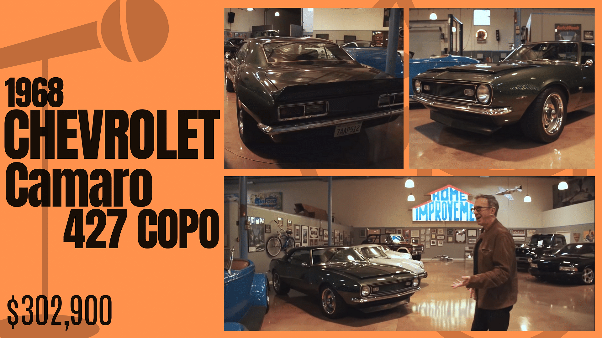 Tim Allen's 1968 Chevrolet Camaro 427 COPO