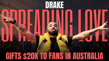 Drake Gifts $20,000 Each To Two Lucky Fans In Perth