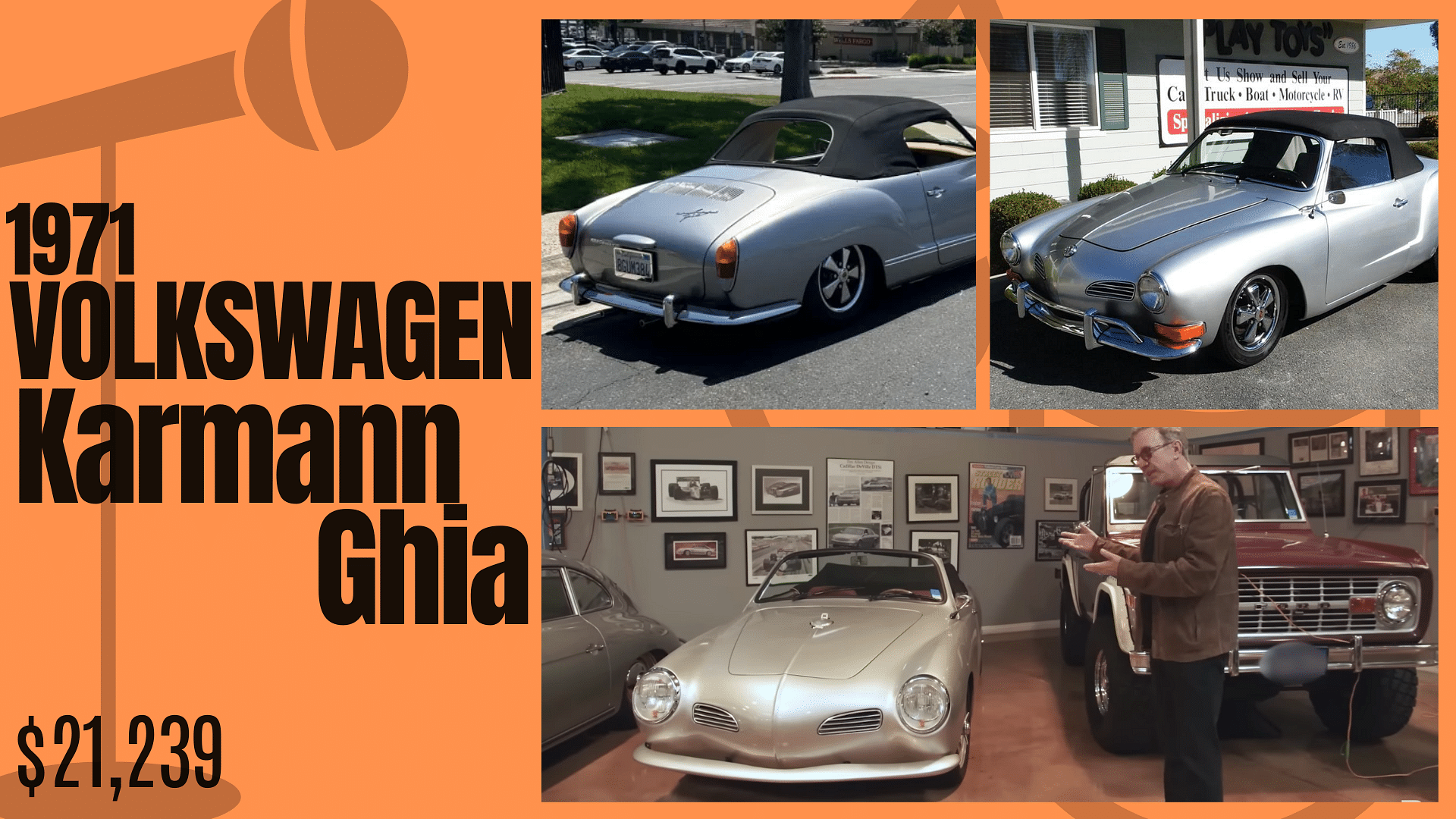 Tim Allen's 1971 Volkswagen Karmann Ghia