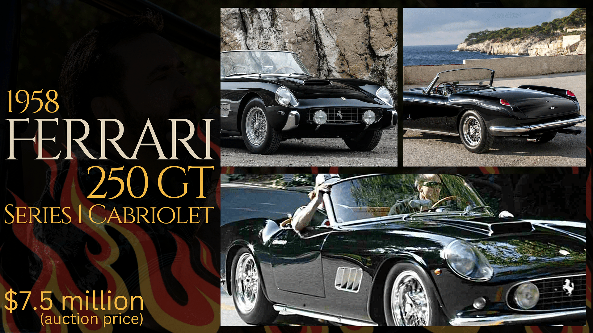 Nicolas Cage's 1958 Ferrari 250 GT Series 1 Cabriolet