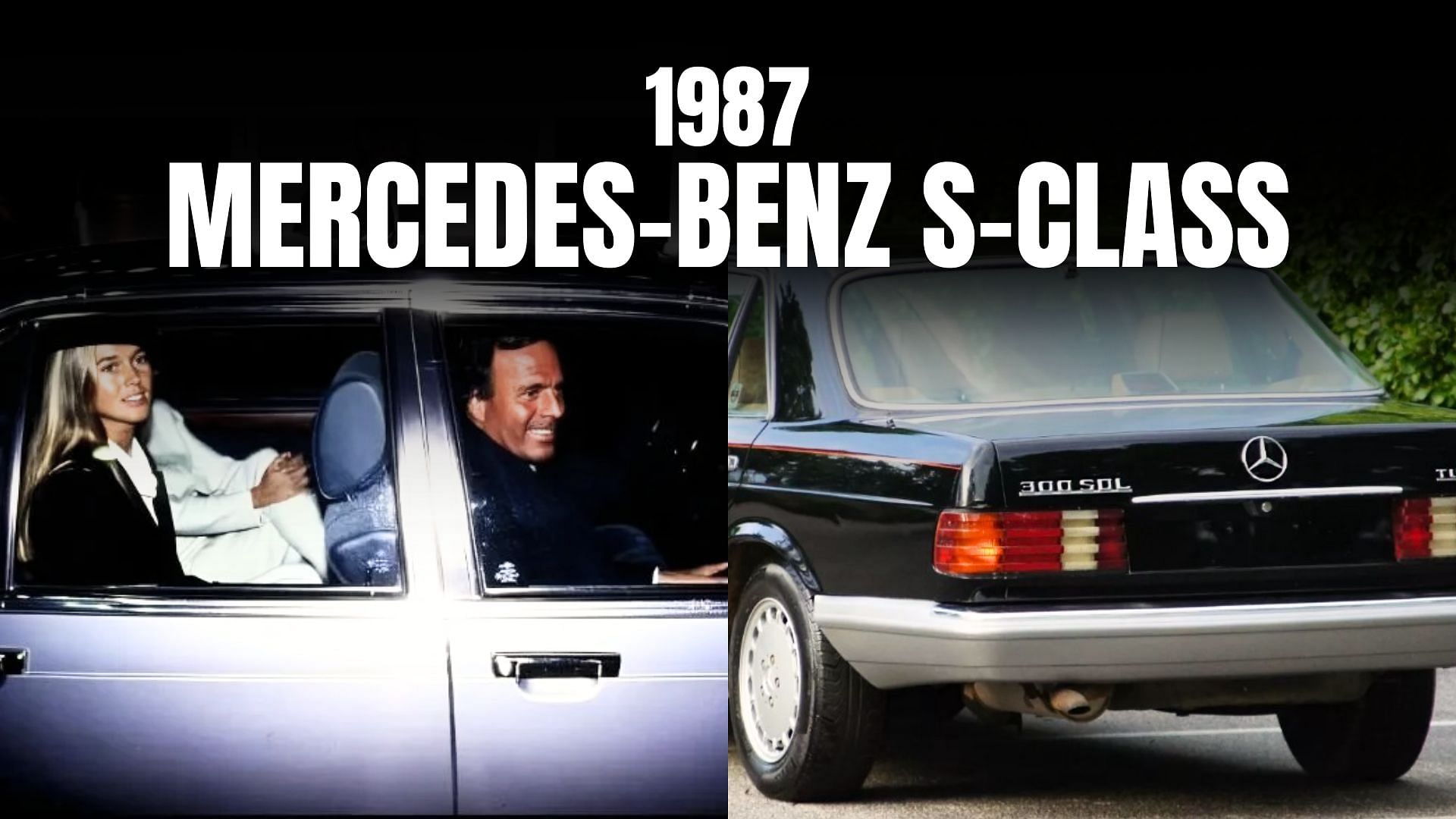 Julio Iglesias's 1987 Mercedes-Benz S-Class 300 SEL