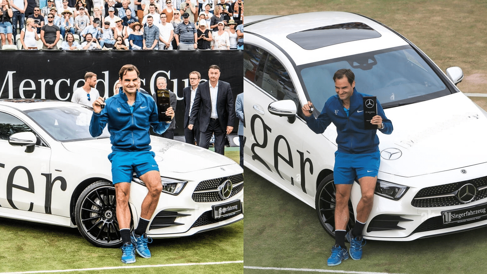 Roger Federer's 2018 Mercedes-Benz CLS 450 4MATIC Coupe