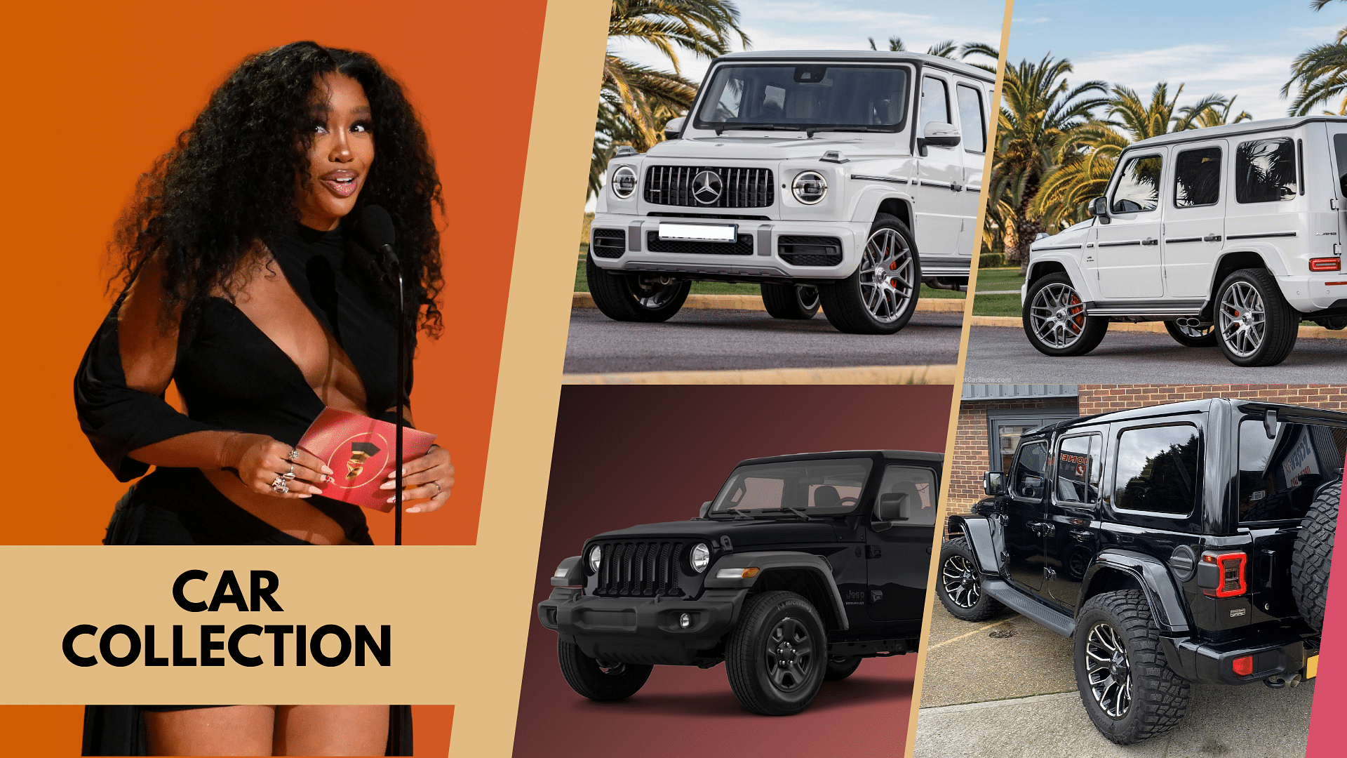 Sza's car collection