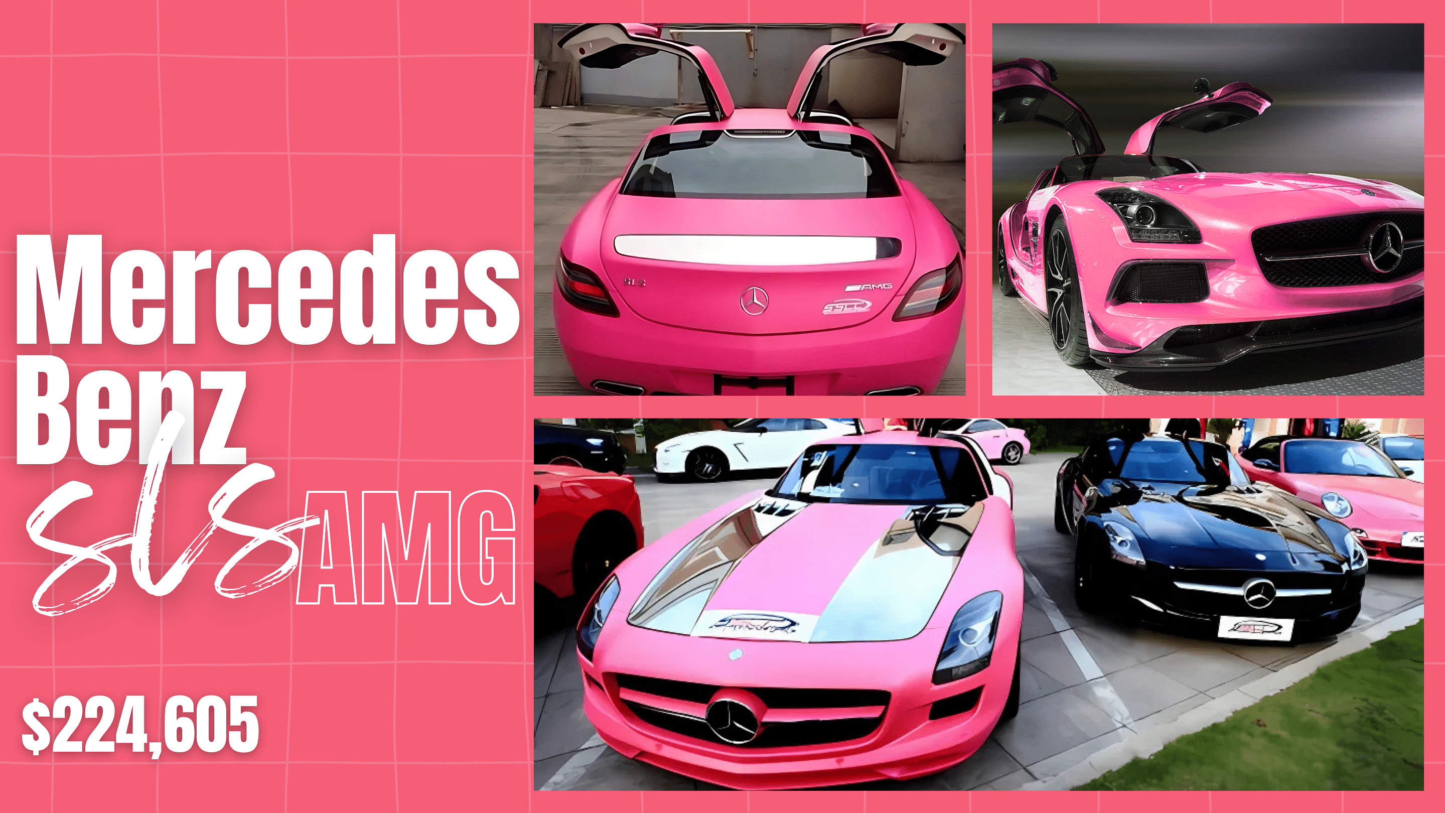 Nicki Minaj's Pink Mercedes-Benz SLS AMG