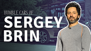 Here’s a look into Sergey Brin's Humble Car Collection