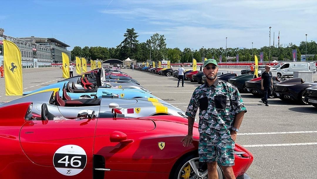 Swizz Beatz Ferrari Monza SP1